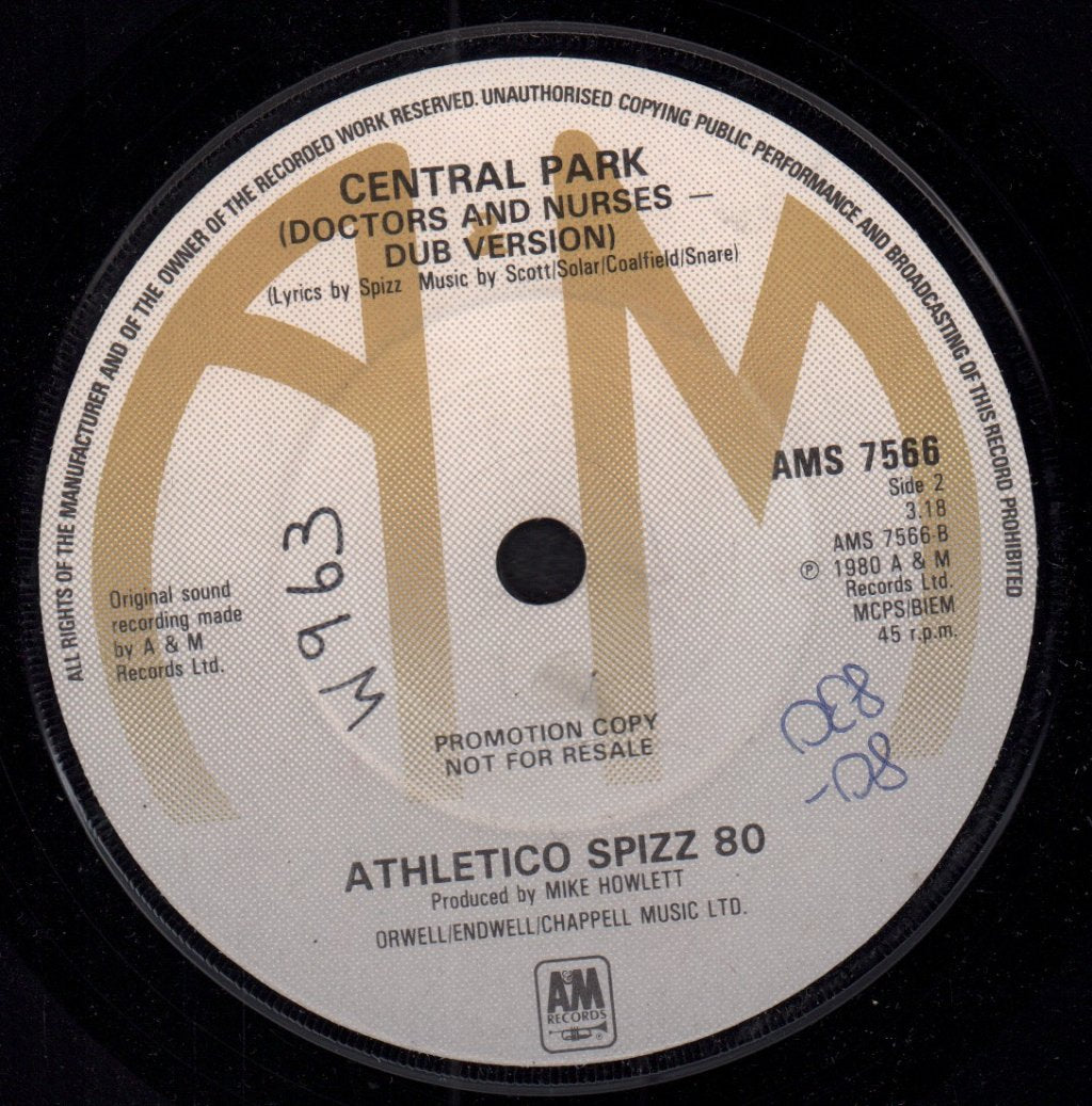 Athletico Spizz 80 - Central Park - 7 Inch
