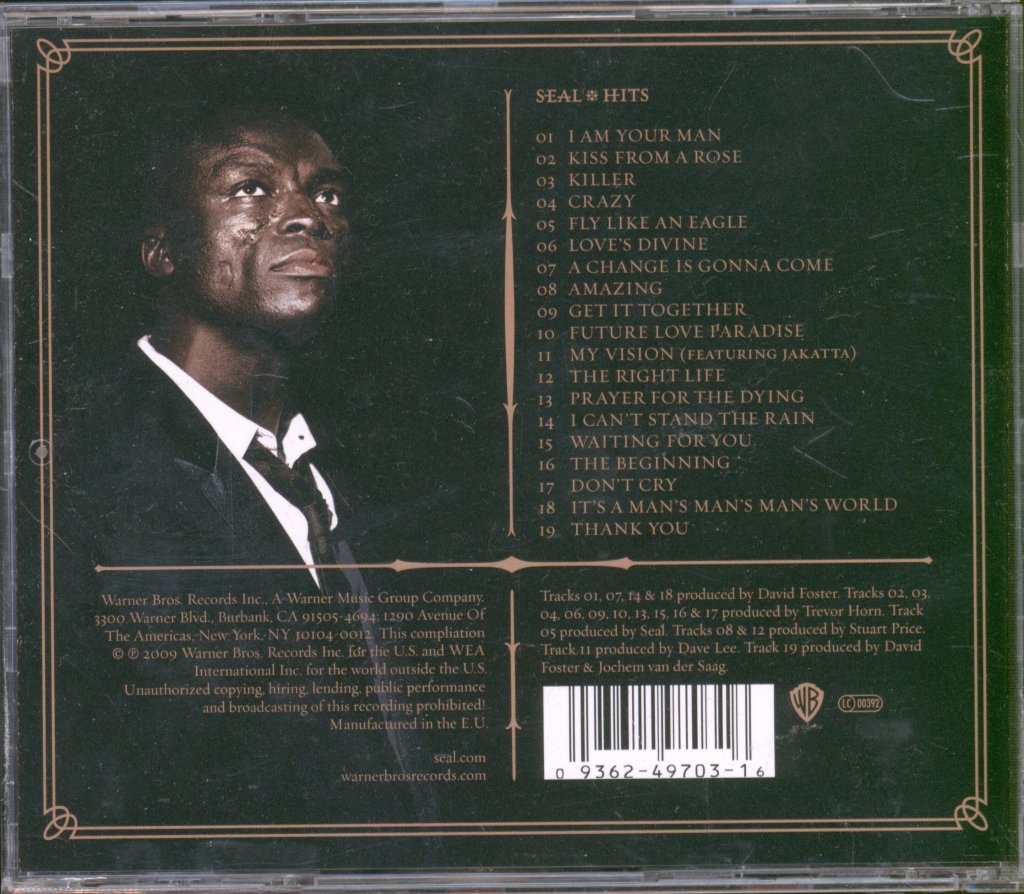 Seal - Hits - Cd