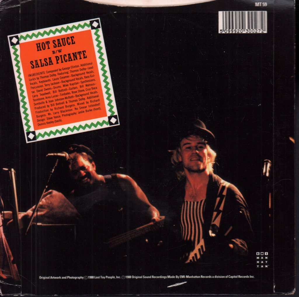 Thomas Dolby - Hot Sauce - 7 Inch