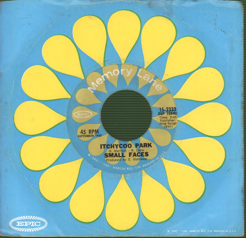 Small Faces - Itchycoo Park - 7 Inch