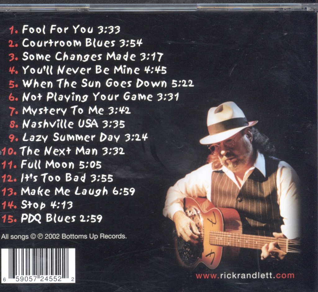Rick Randlett Band - When The Sun Goes Down - Cd