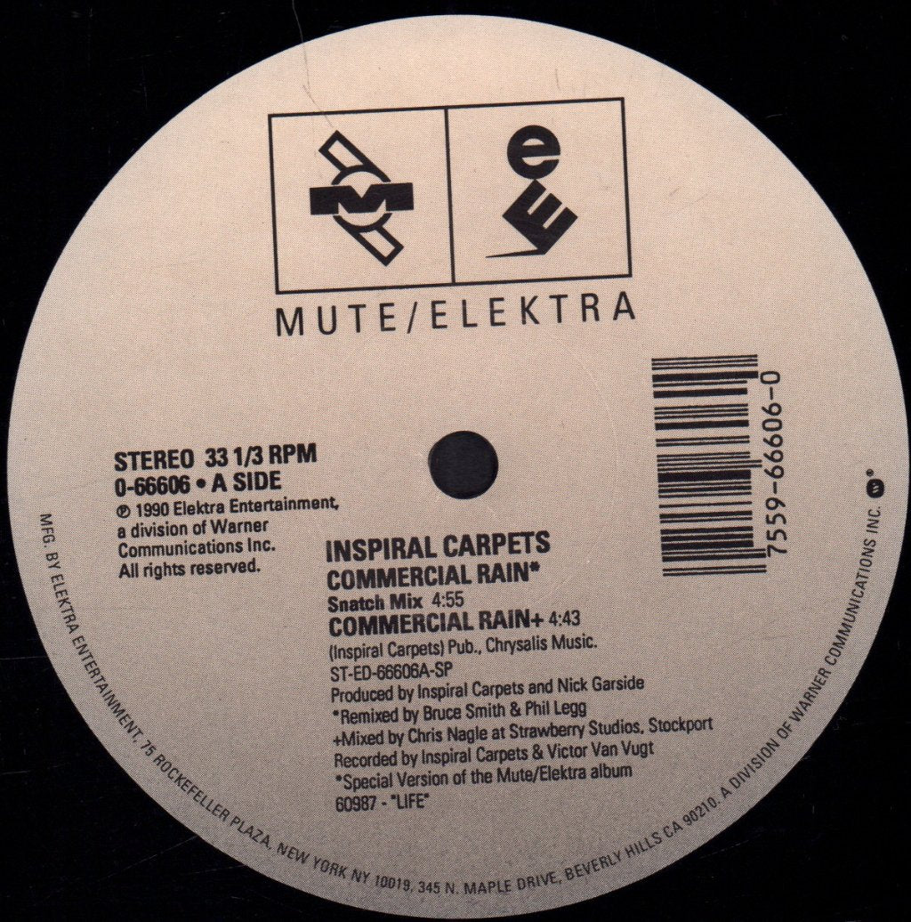 Inspiral Carpets - Commercial Rain - 12 Inch
