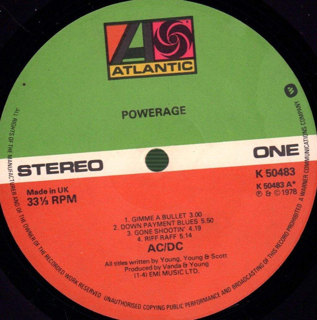 AC/DC - Powerage - Lp