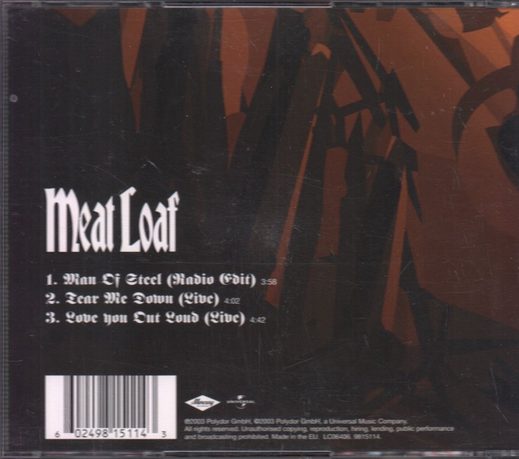 Meat Loaf - Man Of Steel - Cd