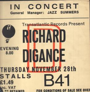 Richard Digance - In Concert - Lp