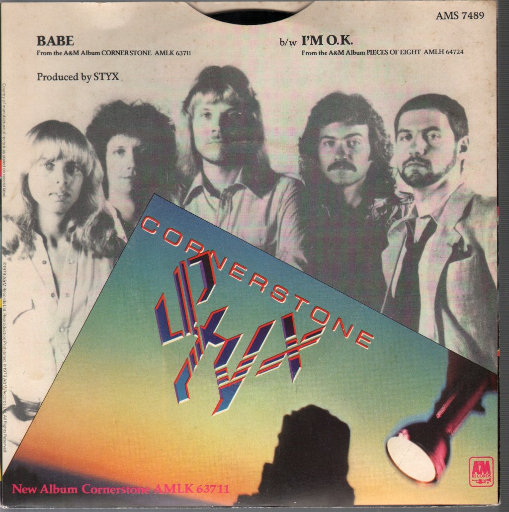 Styx - Babe - 7 Inch