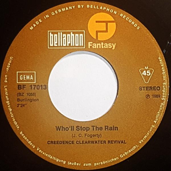 Creedence Clearwater Revival - Travelin' Band / Who'll Stop The Rain - 7 Inch