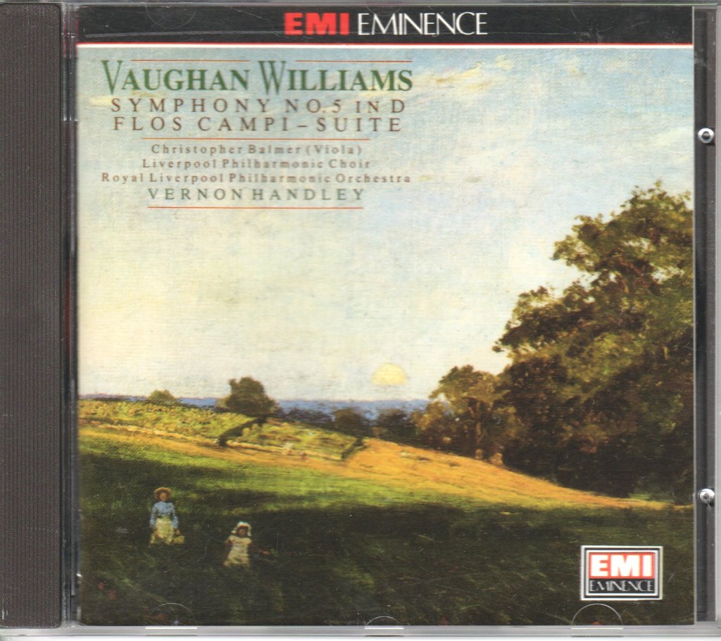 Vaughan Williams - Christopher Balmer, Royal Liverpool Philharmonic Orchestra, Liverpool Philharmonic Choir, Vernon Handley - Symphony No.5 In D / Flos Campi - Suite - Cd