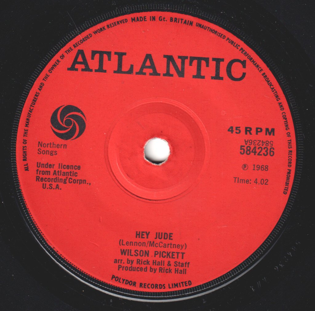Wilson Pickett - Hey Jude - 7 Inch