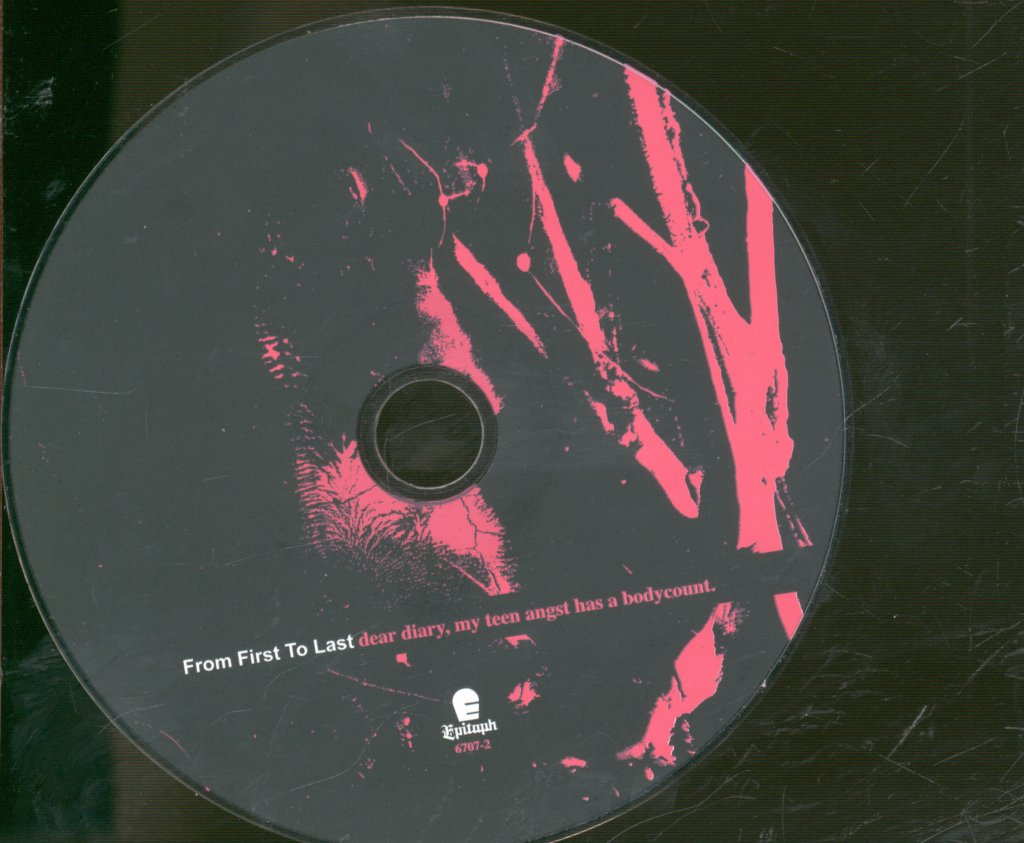 From First To Last - Dear Diary, My Teen Angst Has A Bodycount. - Cd