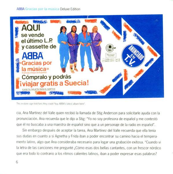 ABBA - Gracias Por La Musica - Cd/Dvd