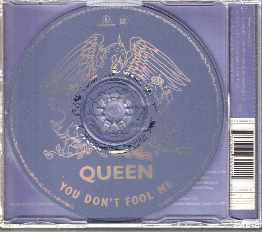 Queen - You Don't Fool Me - Cd