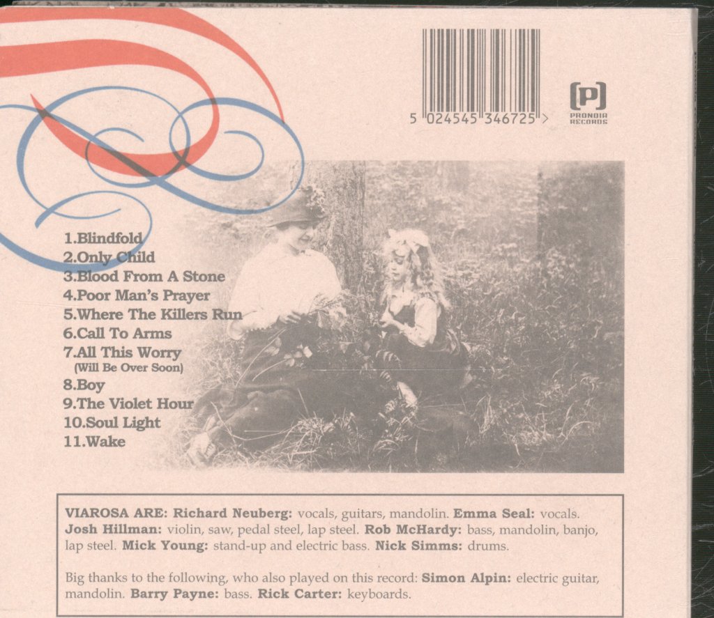 Viarosa - Where The Killers Run - Cd