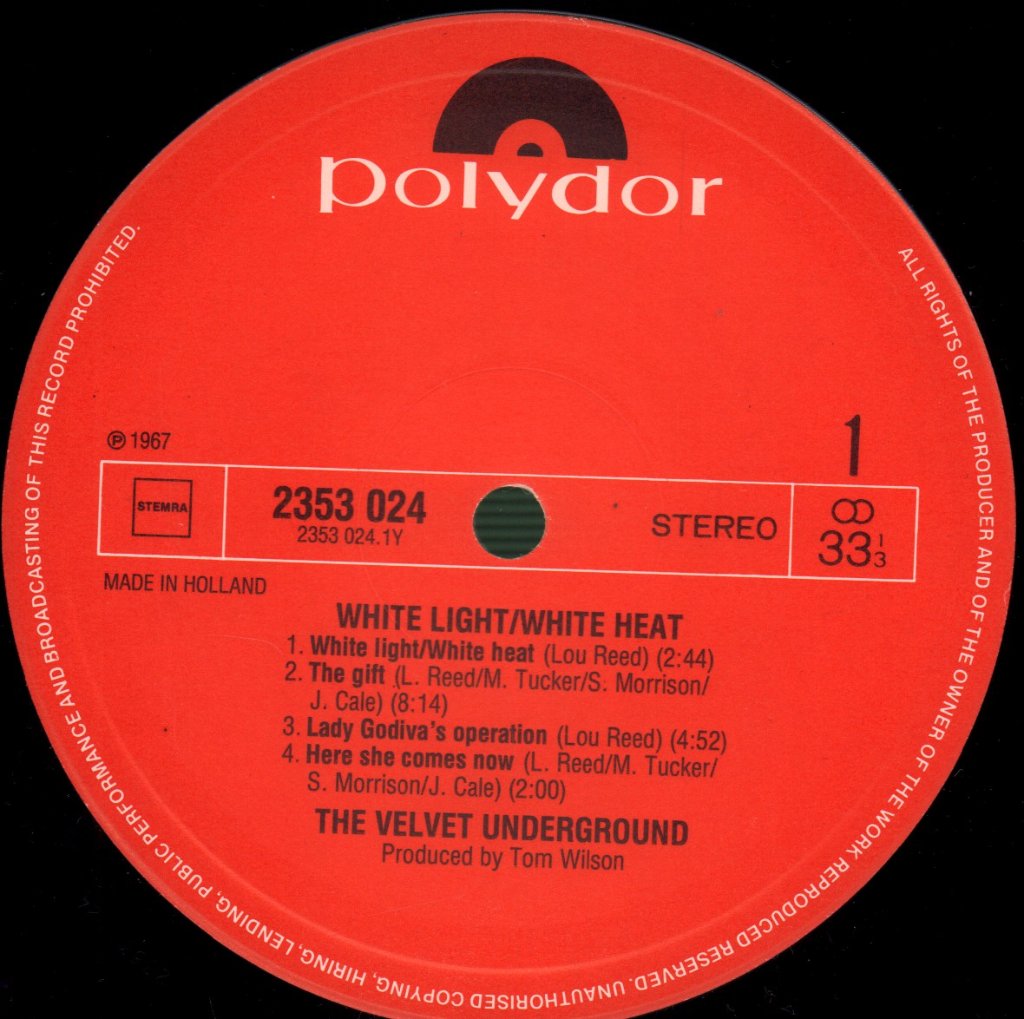 Velvet Underground - White Light/White Heat - Lp