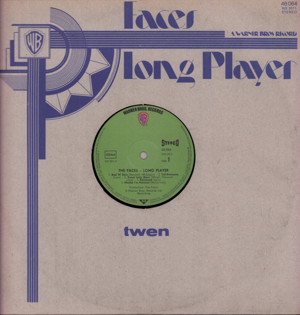 Faces - Long Player - Lp