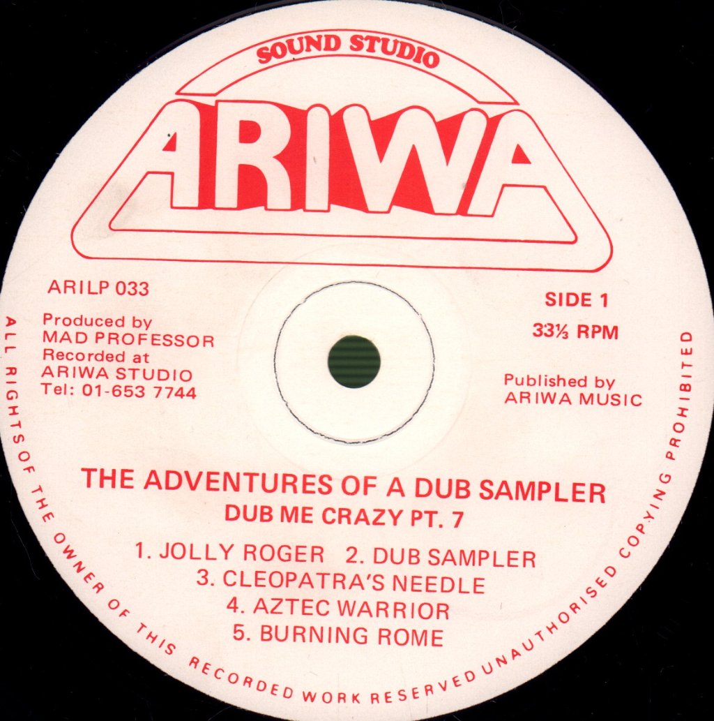 Mad Professor - Adventures Of A Dub Sampler - Dub Me Crazy Pt. 7 - Lp