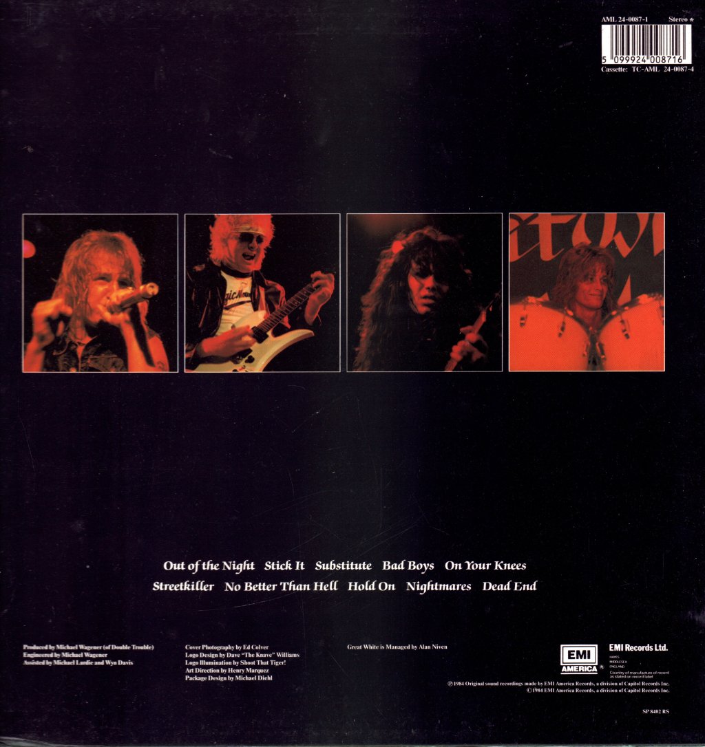 Great White - Great White - Lp
