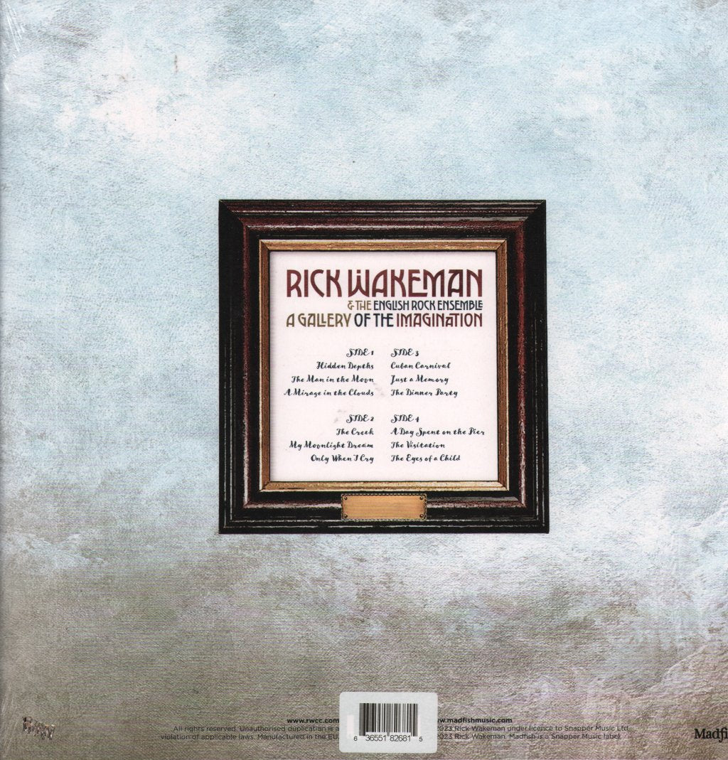 Rick Wakeman And The English Rock Ensemble - A Gallery of the Imagination (Clear Vinyl) - Double Lp