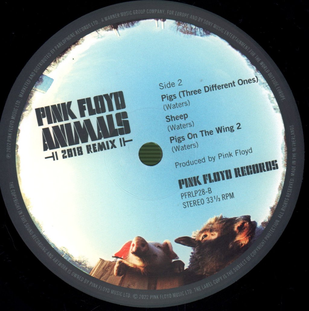 Pink Floyd - Animals (2018 Remix) - Lp