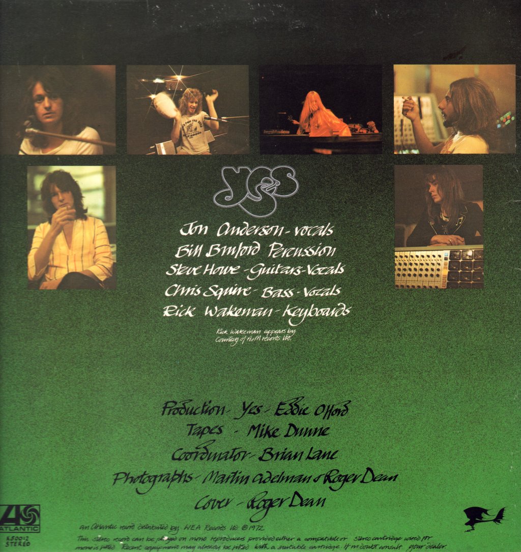 Yes - Close To The Edge - Lp