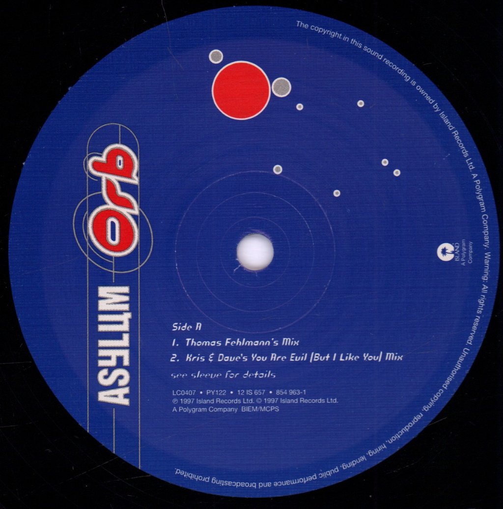 ORB - Asylum - 12 Inch