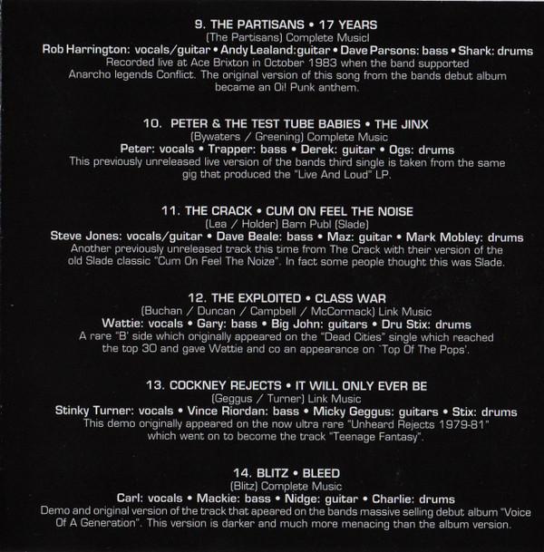 Various Artists - Oi! Chartbusters Volume 6 - Cd