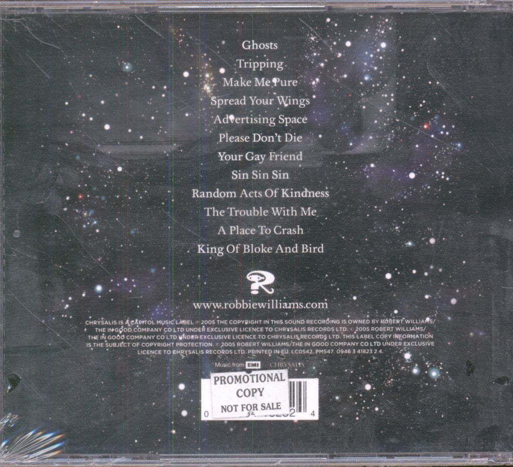 Robbie Williams - Intensive Care - Cd