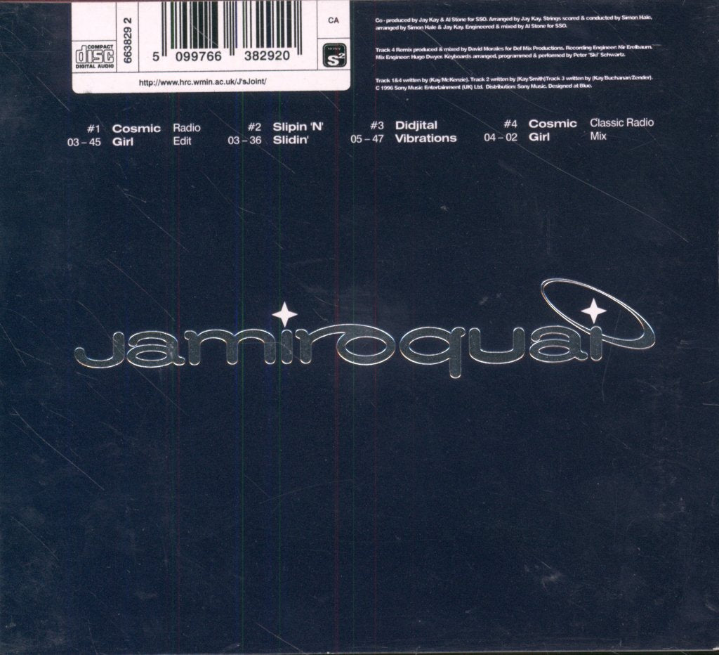 Jamiroquai - Cosmic Girl - Cd