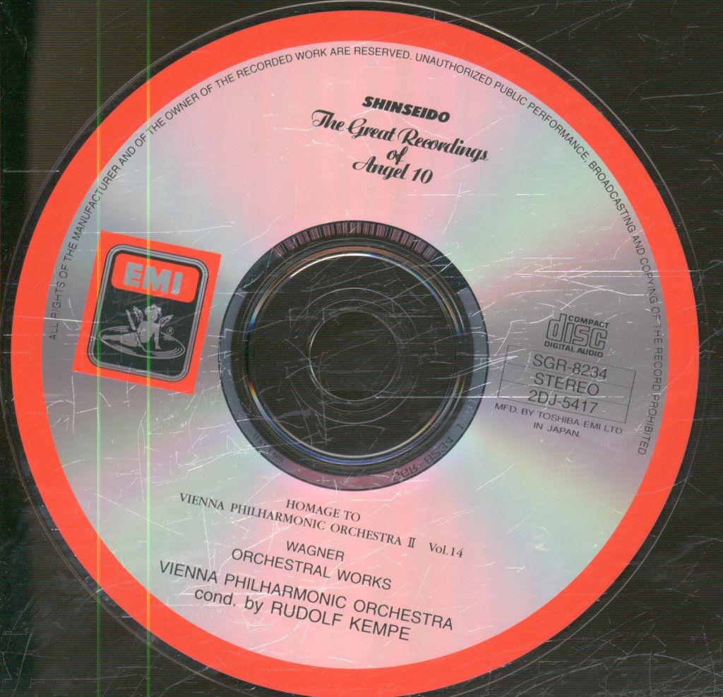 Rudolf Kempe / Vienna Philharmonic Orchestra - Hommage To The Vienna Philharmonic Orchestra II Vol 14 - Cd