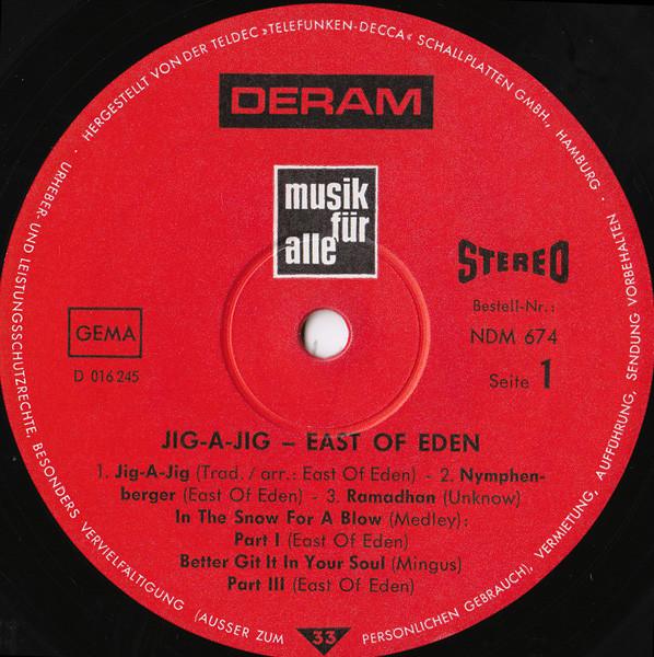 East Of Eden - Jig-A-Jig - Lp