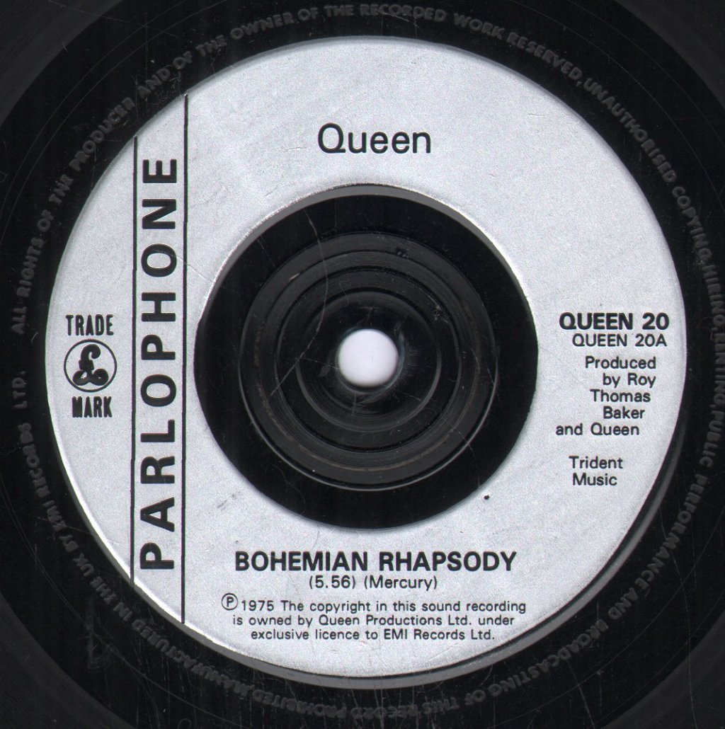 Queen - Bohemian Rhapsody - 7 Inch