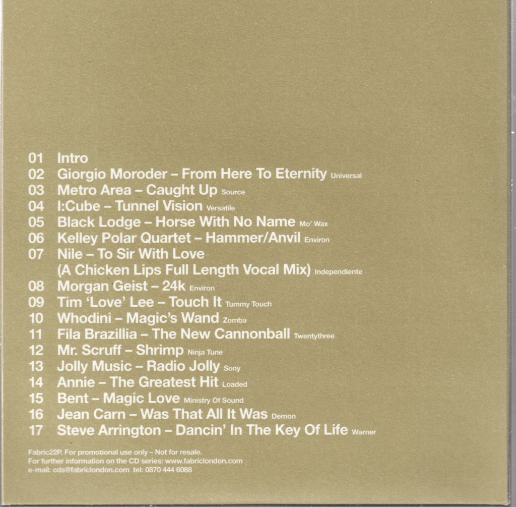 Various Artists - Fabriclive 11 Bent - Cd