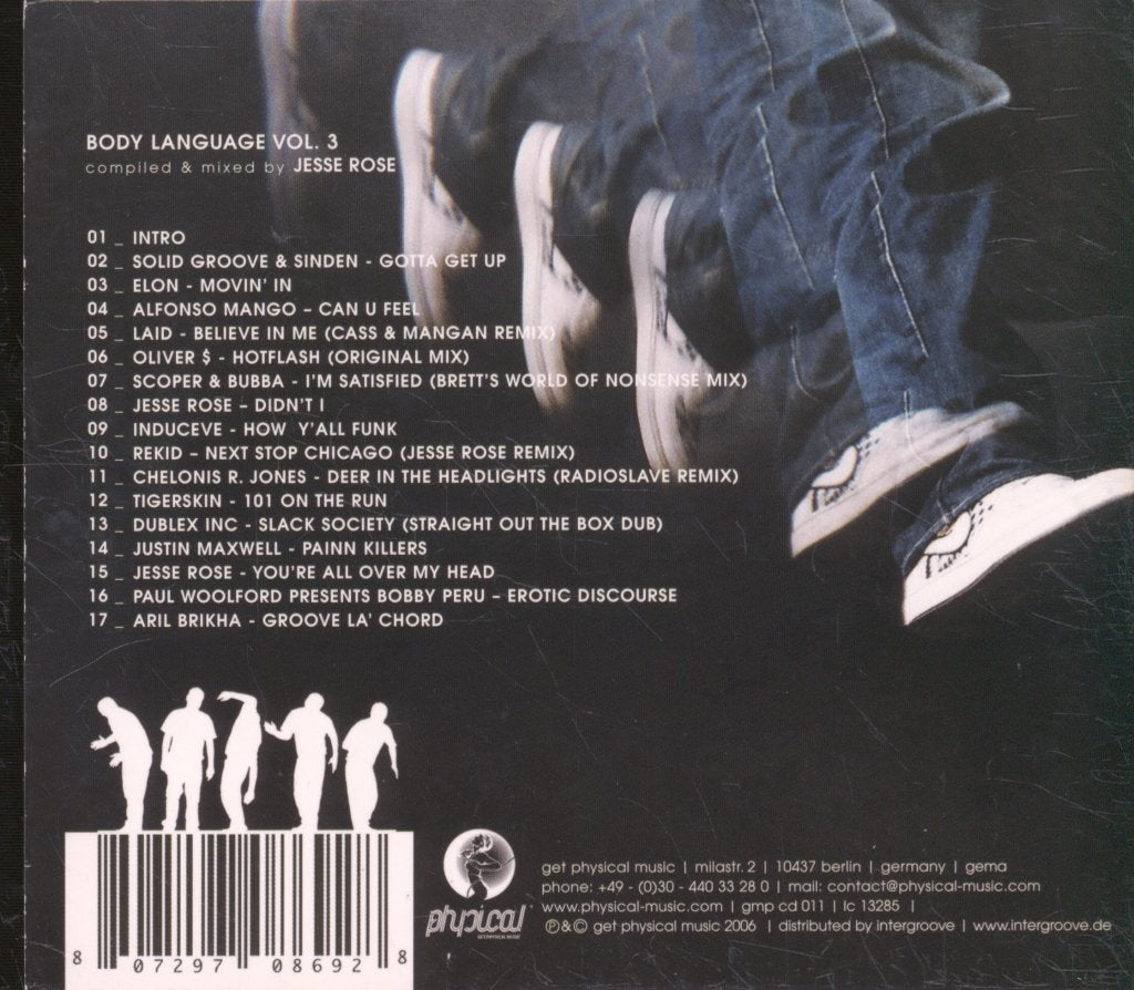 Jesse Rose - Body Language Vol. III - Cd