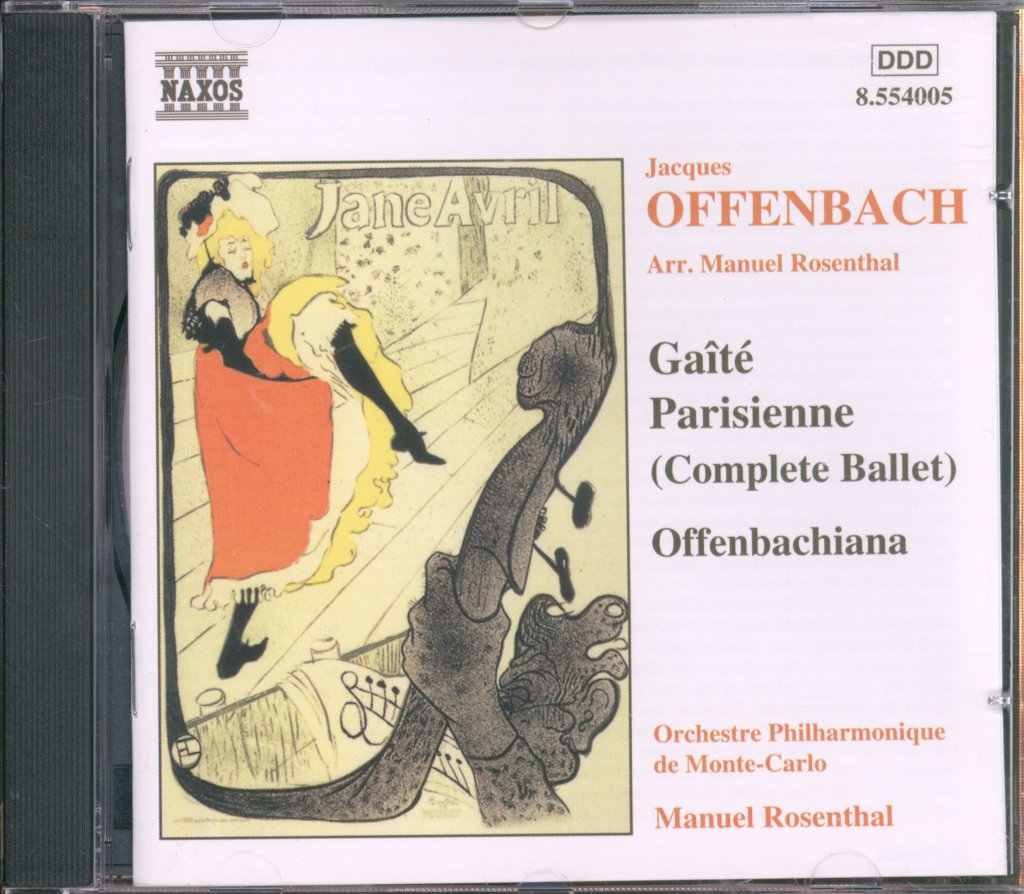 Manuel Rosenthal, Orchestre Philharmonique De Monte-Carlo - Offenbach - Gaîté Parisienne • Offenbachiana - Cd
