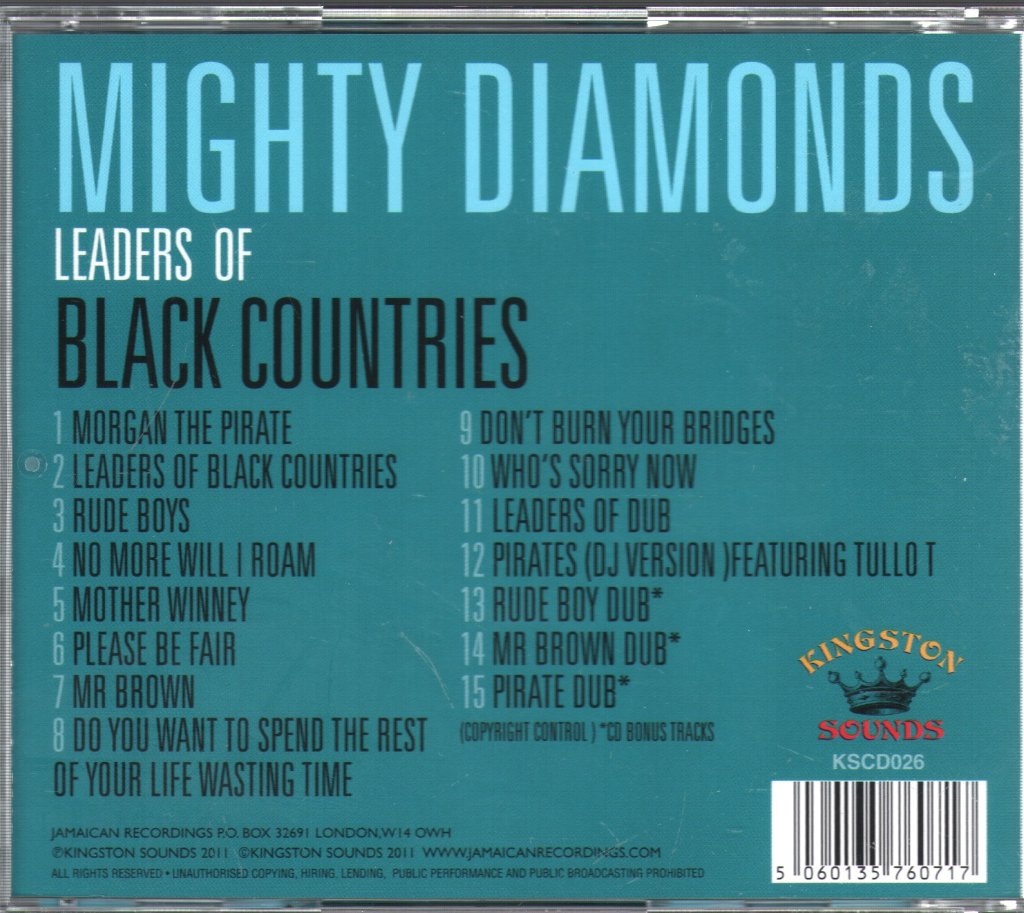 Mighty Diamonds - Leaders Of Black Countries - Cd