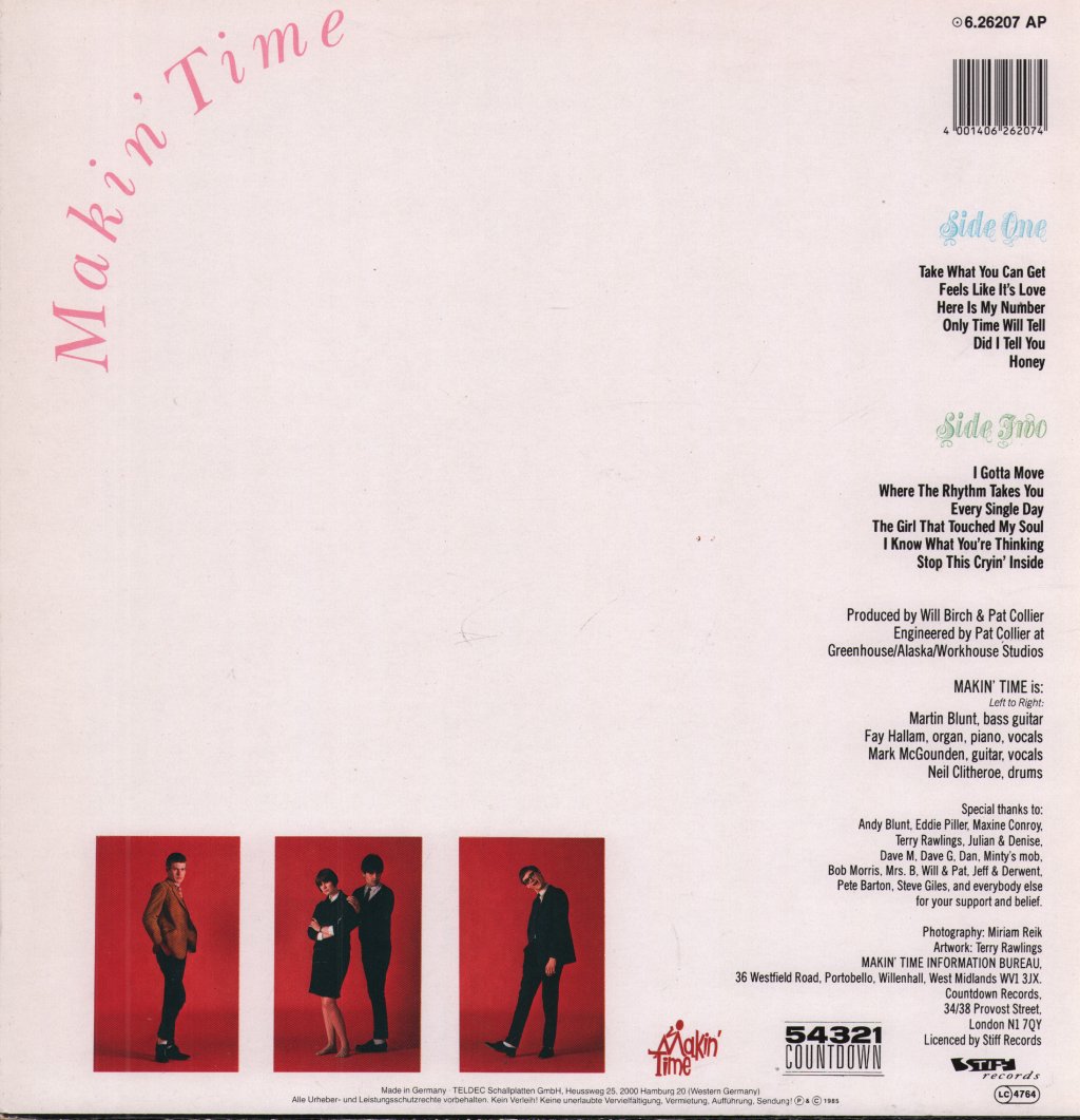 Makin' Time - Rhythm And Soul - Lp