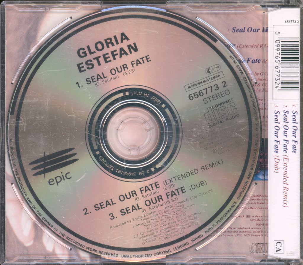 Gloria Estefan - Seal Our Fate - Cd