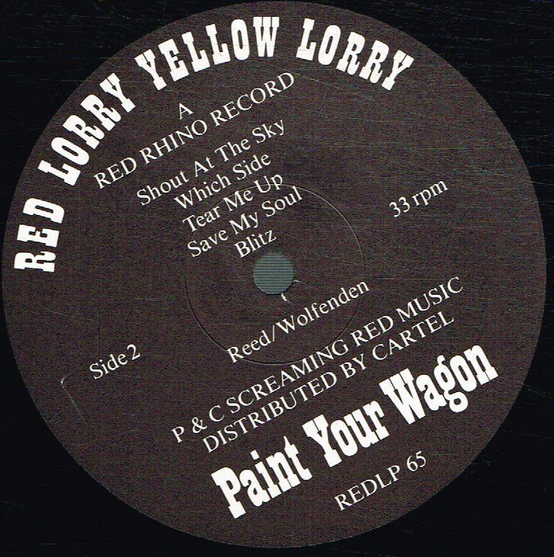 Red Lorry Yellow Lorry - Paint Your Wagon - Lp