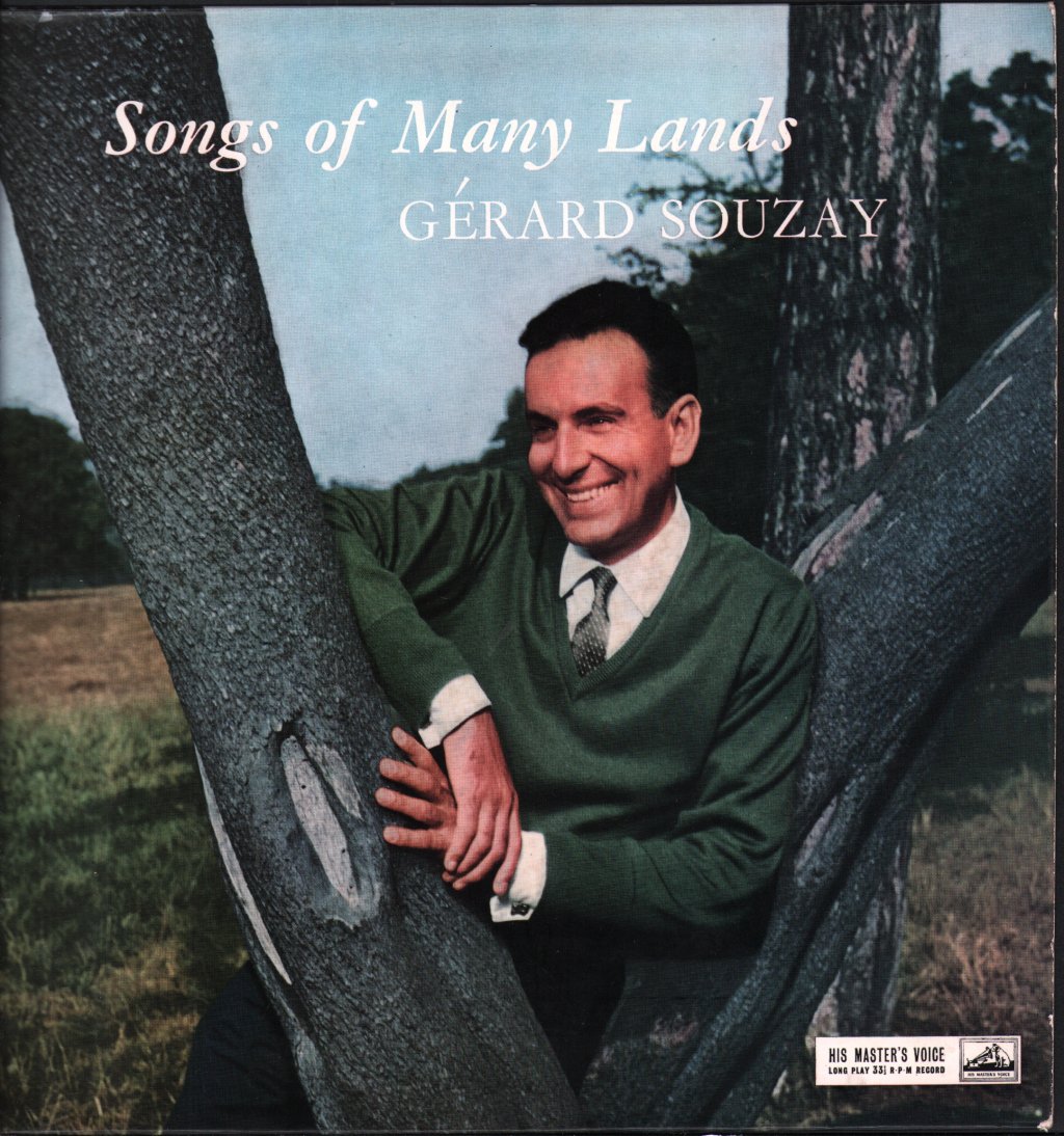Gerard Souzay - Songs Of Many Lands - Lp