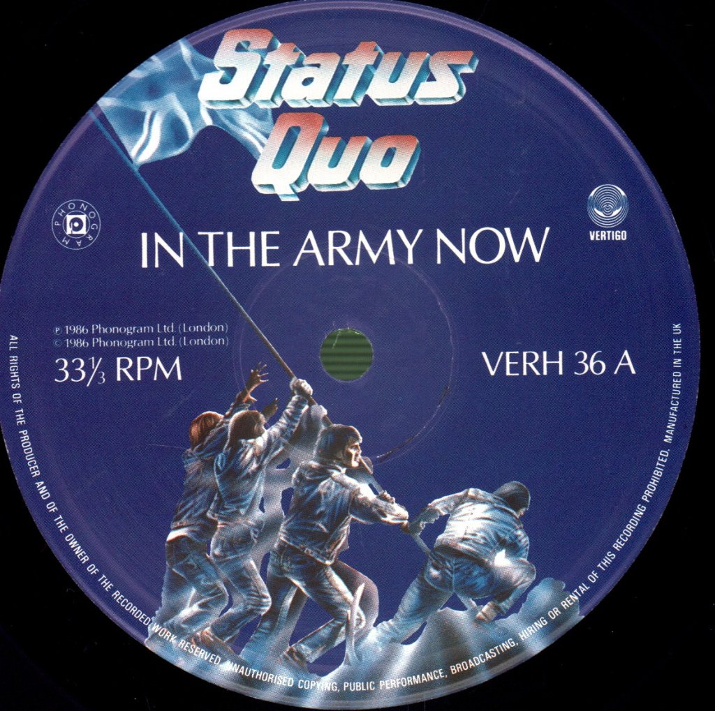 Status Quo - In The Army Now - Lp