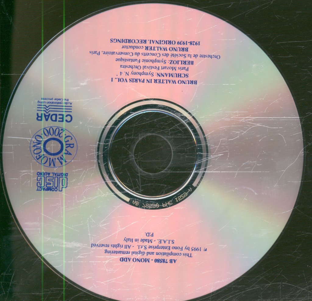 Bruno Walter - Bruno Walter conducts Schumann & Berlioz - Cd