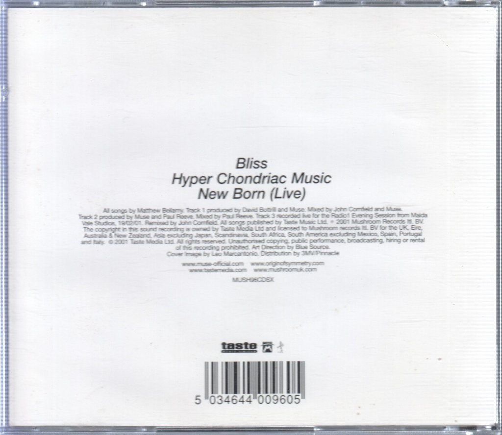 Muse - Bliss - Cd