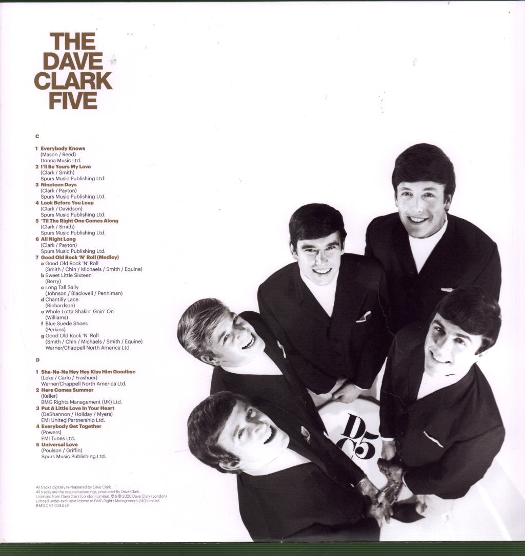 Dave Clark Five - All The Hits - Double Lp