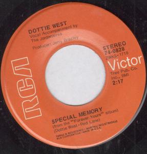 Dottie West - Special Memory - 7 Inch