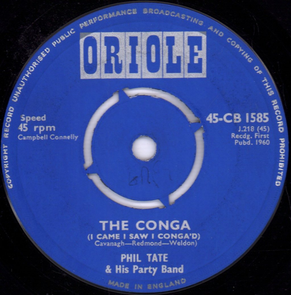 Phil Tate And His Party Band - Hokey-Cokey (Cokey-Cokey) - 7 Inch