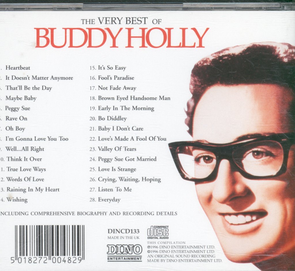Buddy Holly - Very Best Of Buddy Holly - Cd