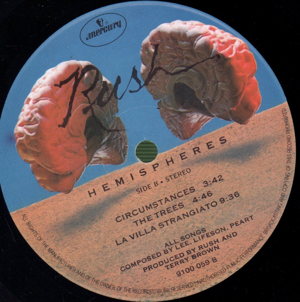 Rush - Hemispheres - Lp