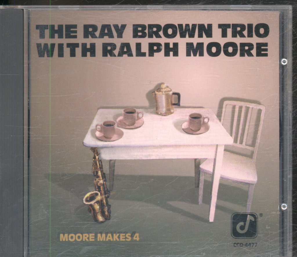 Ray Brown Trio With Ralph Moore - Moore Makes 4 - Cd