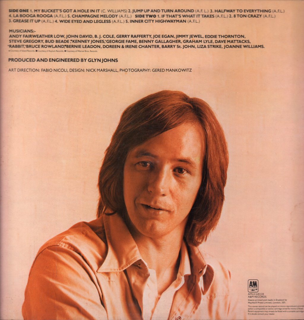 Andy Fairweather Low - La Booga Rooga - Lp