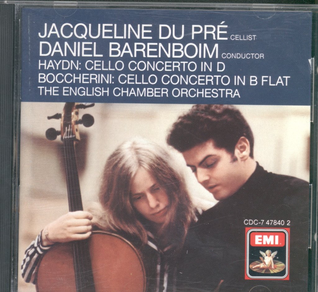 Jacqueline Du Pre, Daniel Barenboim , London Symphony Orchestra - Haydn Cello Concerto in D / Boccherini Cello Concerto in B Flat - Cd